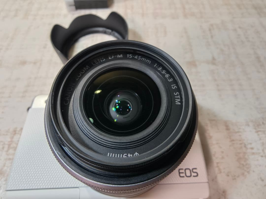 Canon EOS M10 ミラーレスカメラ ホワイト