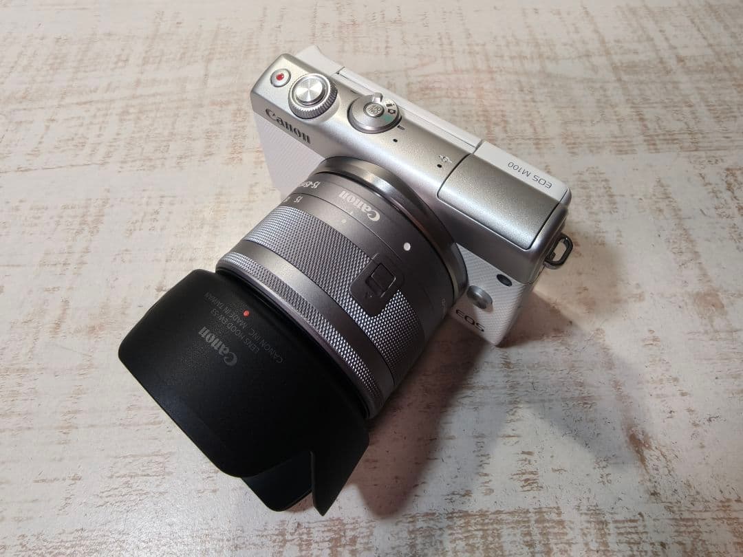 Canon EOS M10 ミラーレスカメラ ホワイト