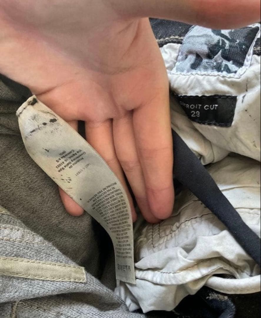 パンツ rick owens drkshdw Detroit cut