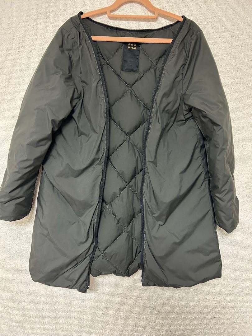 TATRAS モッズコート ダウンライナー付 カーキ サイズ02