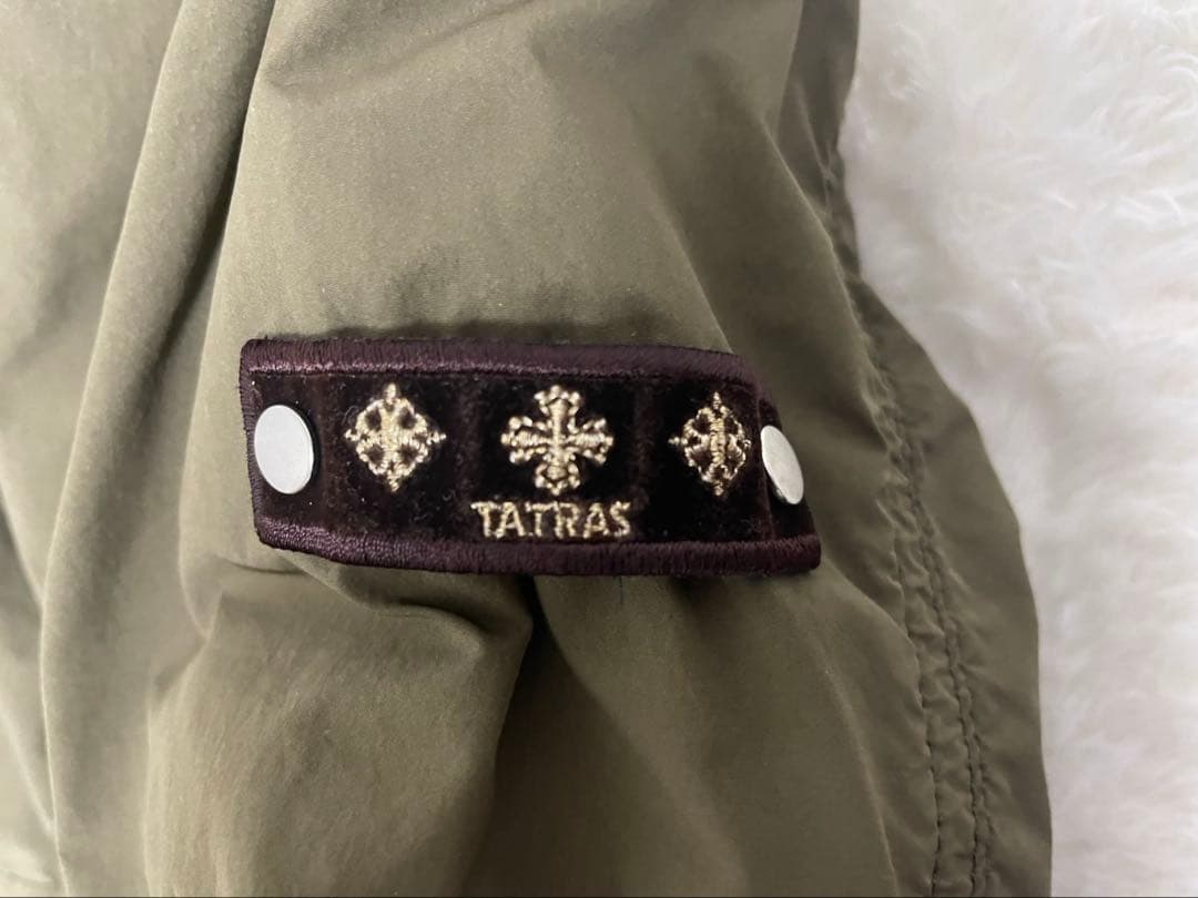TATRAS モッズコート ダウンライナー付 カーキ サイズ02