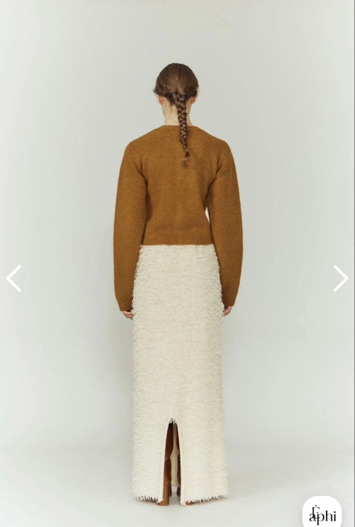 トップス eaphi ALPACA MOHAIR CARDIGAN