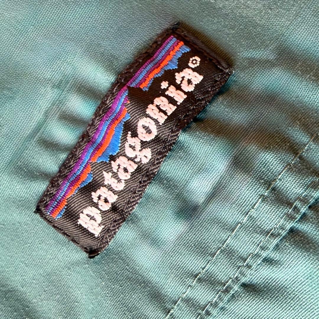 90s patagonia シェルドシンチラ ベスト 雪なしタグ　スナップT L