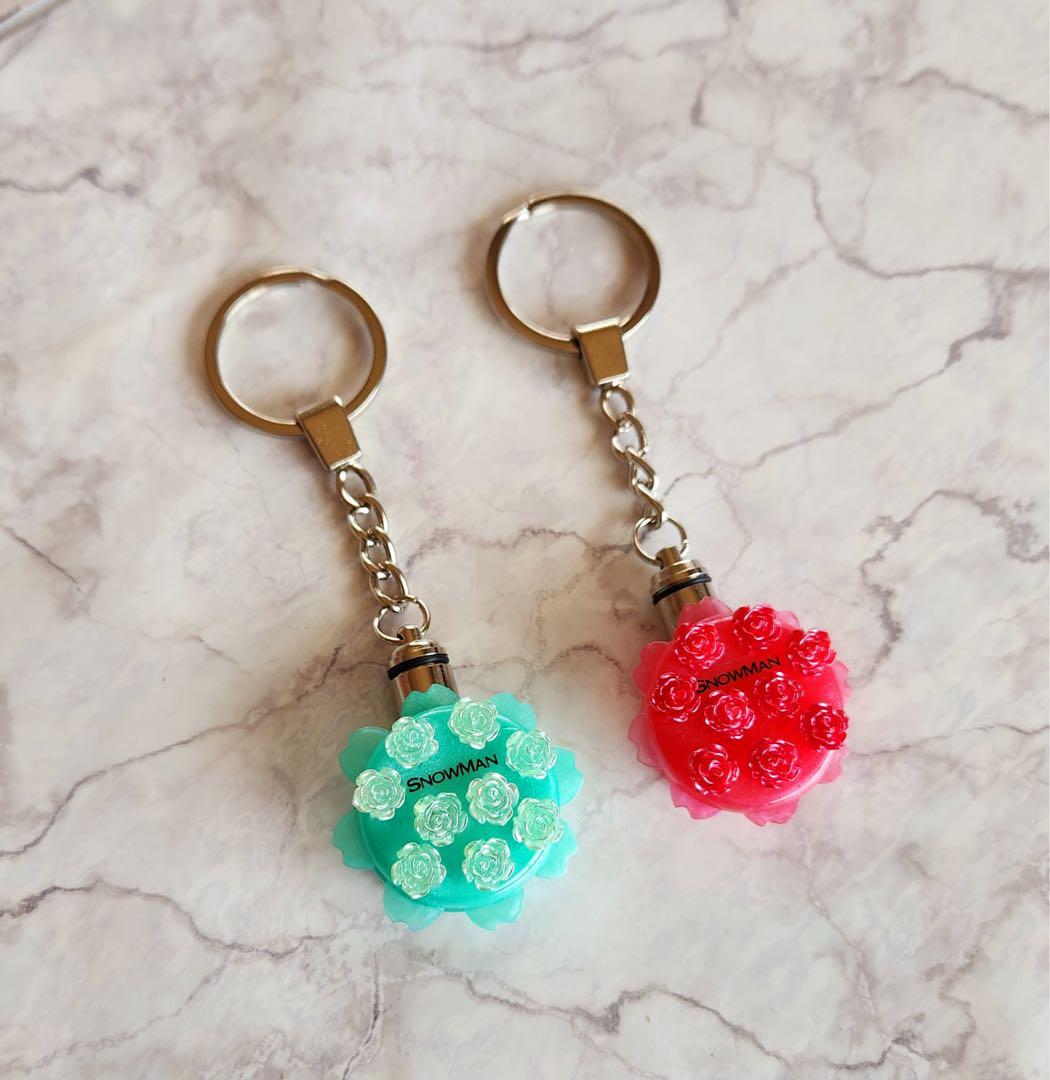 乙女座　スタジアムペンライト風キーホルダー　７点