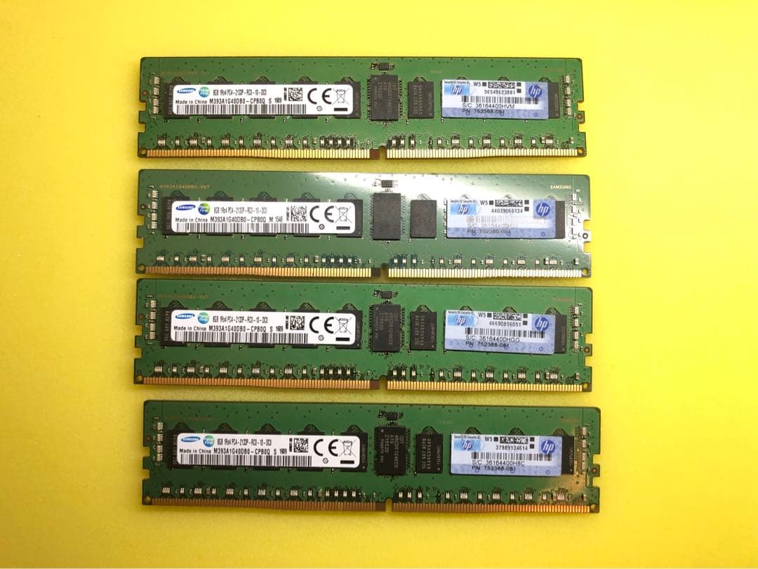 【動作品】SAMSUNG DDR4-2133P 32GB (8GB x4)