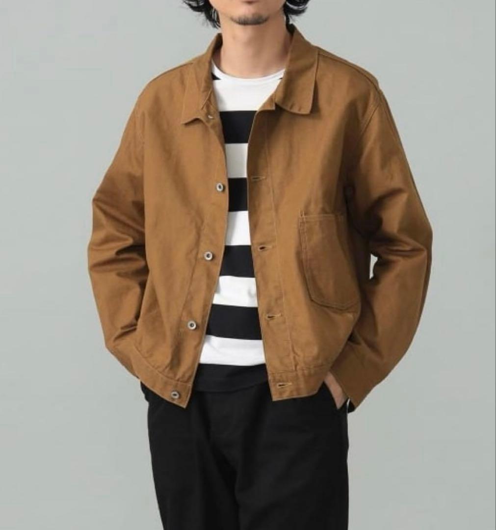 A VONTADE コットンヘンプ ダック ショートブルゾン　25SS 別注