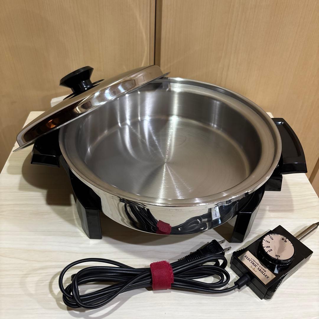 週末限定‼️超美品ロイヤルクィーン深型電気フライパン