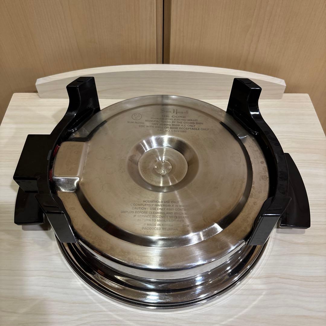 週末限定‼️超美品ロイヤルクィーン深型電気フライパン