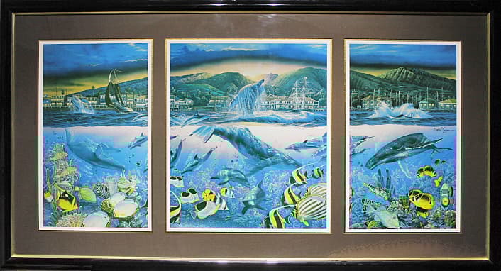 ラッセン【ラハイナビジョンズ】 ミクスドメディア 保証書有り