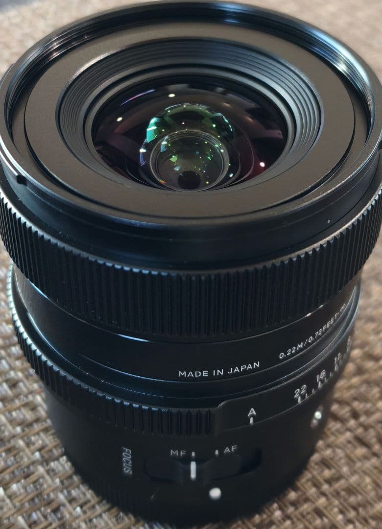 SIGMA 20mm F2 DG DN Eマウント ソフトフィルターセット