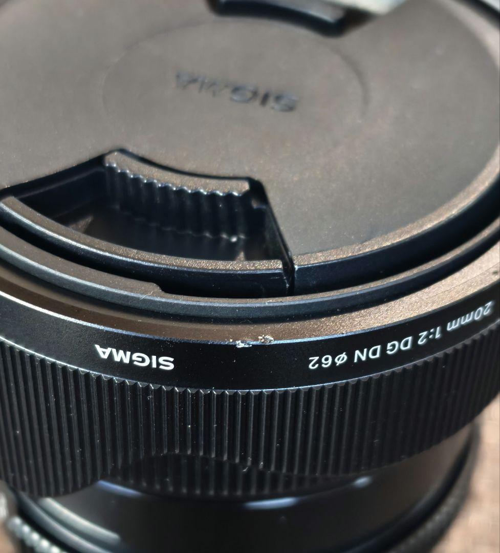 SIGMA 20mm F2 DG DN Eマウント ソフトフィルターセット