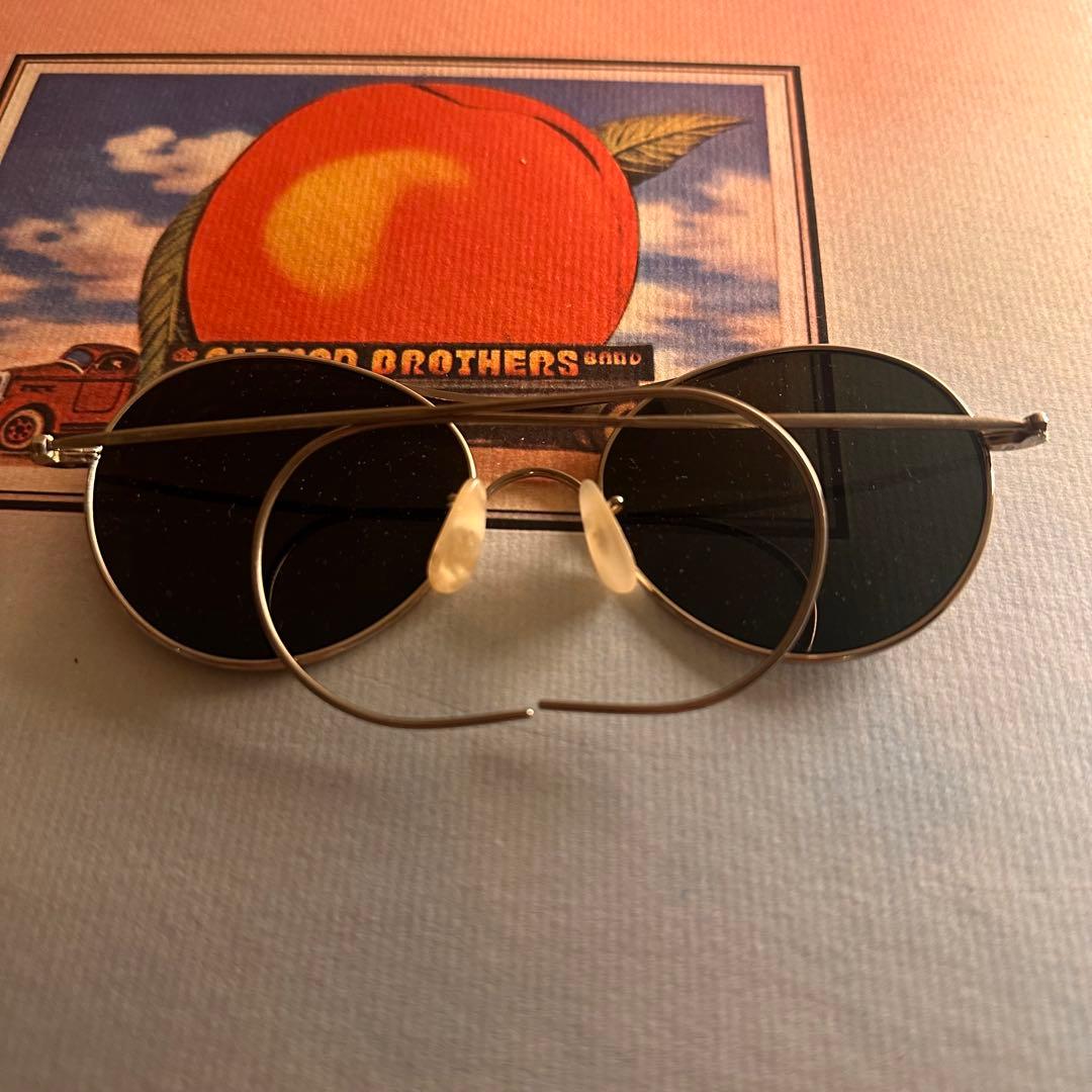 フランス空軍　アビエイターサングラス　デッドストック　50年代