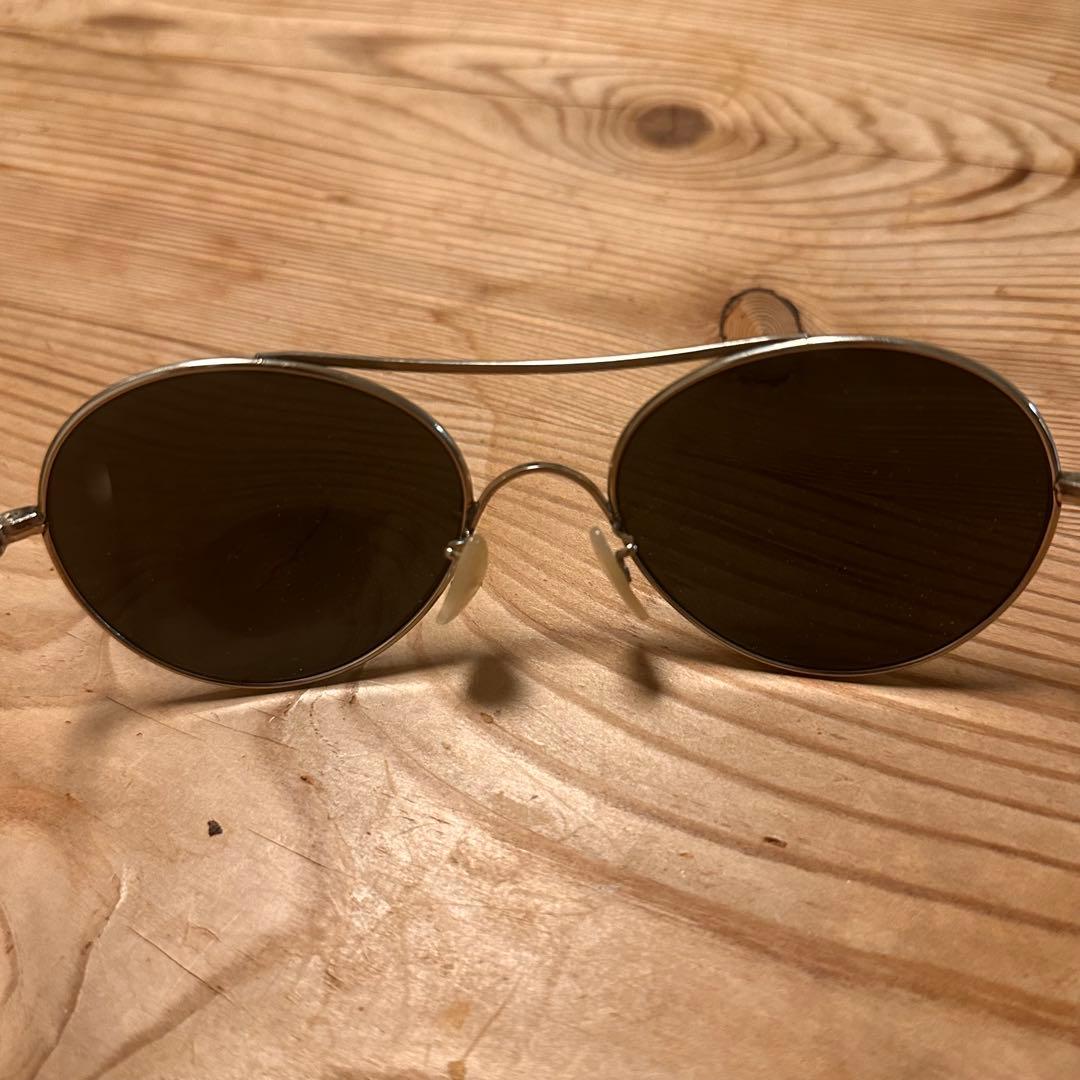 フランス空軍　アビエイターサングラス　デッドストック　50年代
