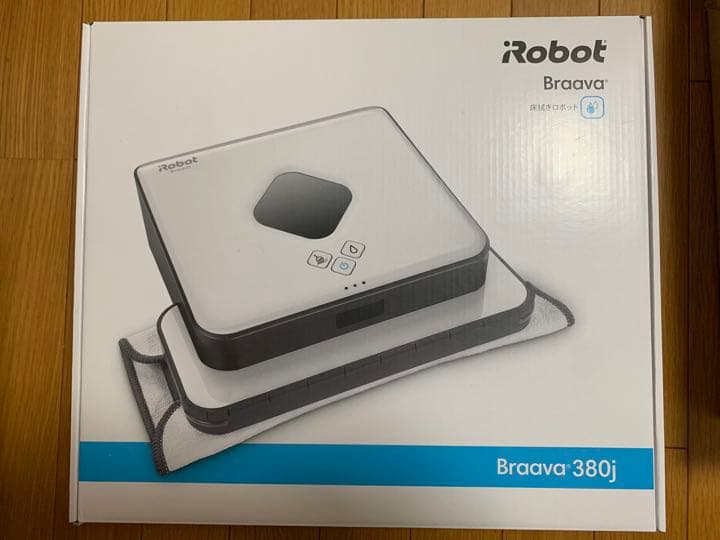 IROBOT ブラーバ　380J 床拭きロボット 自動掃除交換用クロス3枚新品付