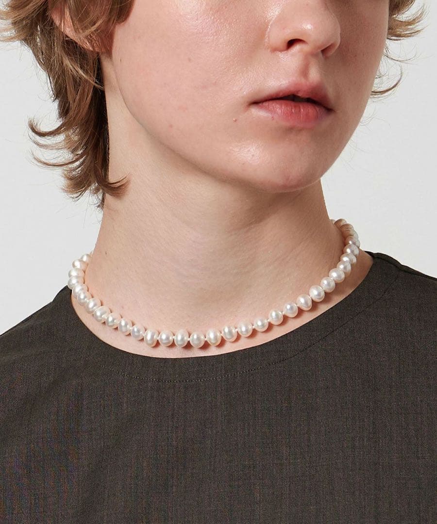 ＜Haute Joaillerie AKIO MORI＞淡水パールネックレス