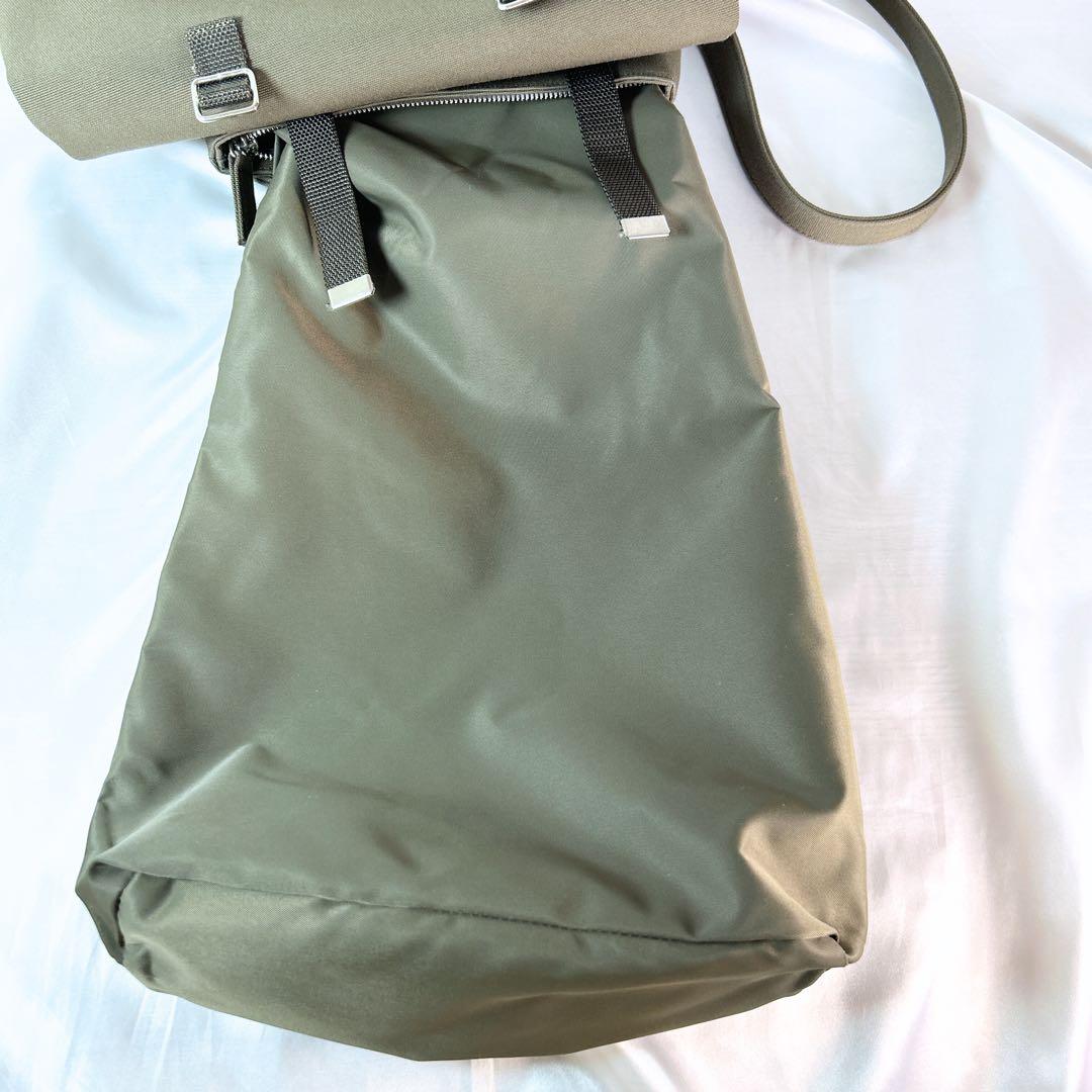 美品 ヘルムートラング 本人期 初期 Vintage リュック カーキ