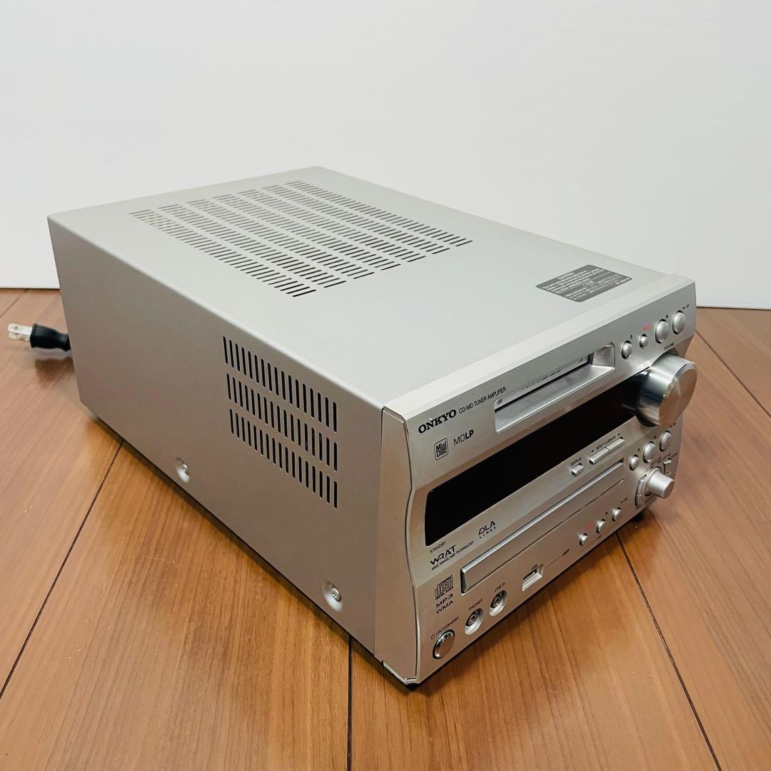 付属品多数あり　ONKYO FR-N9SX シルバー　リモコン　コンポ