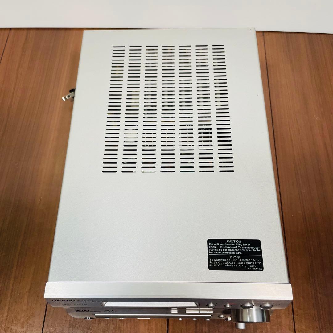 付属品多数あり　ONKYO FR-N9SX シルバー　リモコン　コンポ