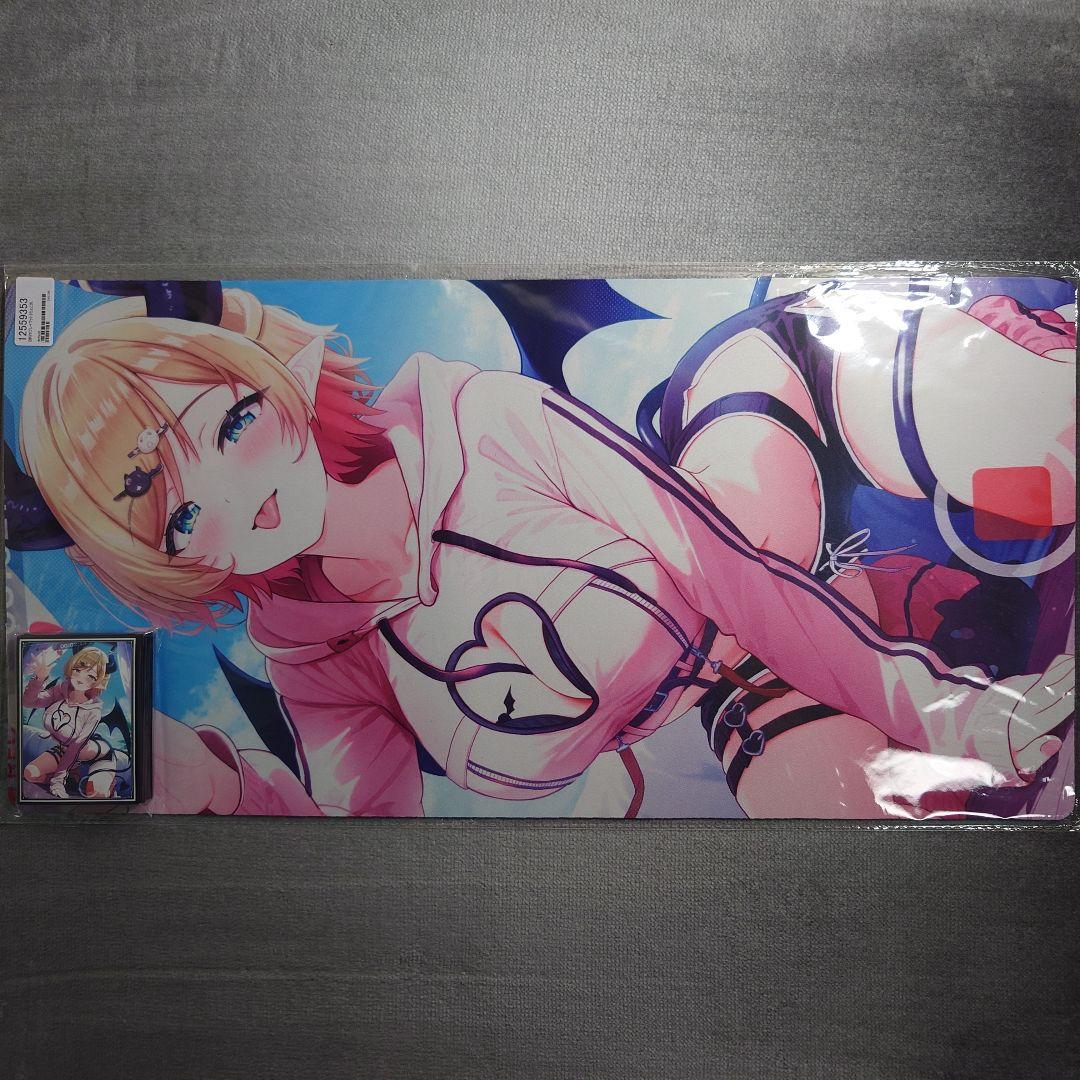 α1 ホロライブ パーカー&ショートパンツ 癒月ちょこ スリーブ&プレイマット