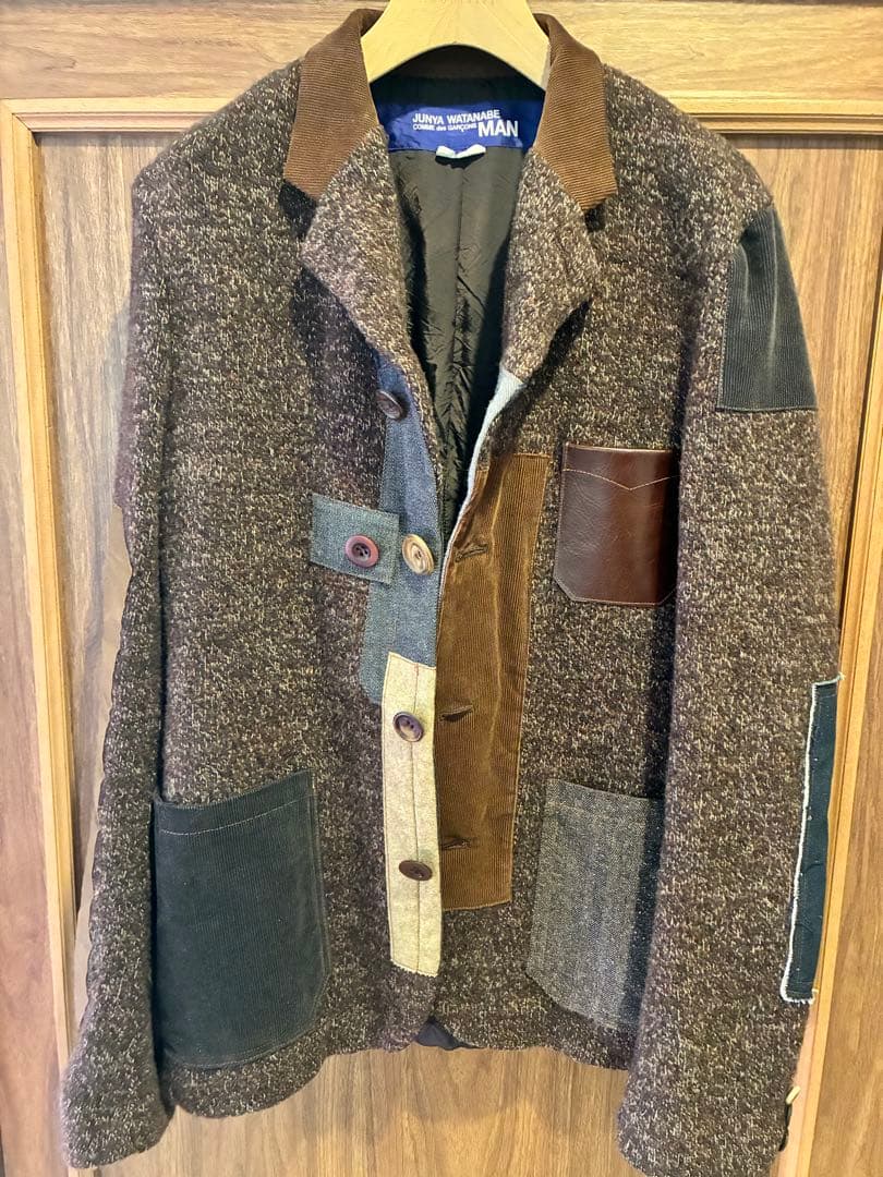 ケ*ン様 コムデギャルソンJUNYA WATANABE MAN パッチワークジャ