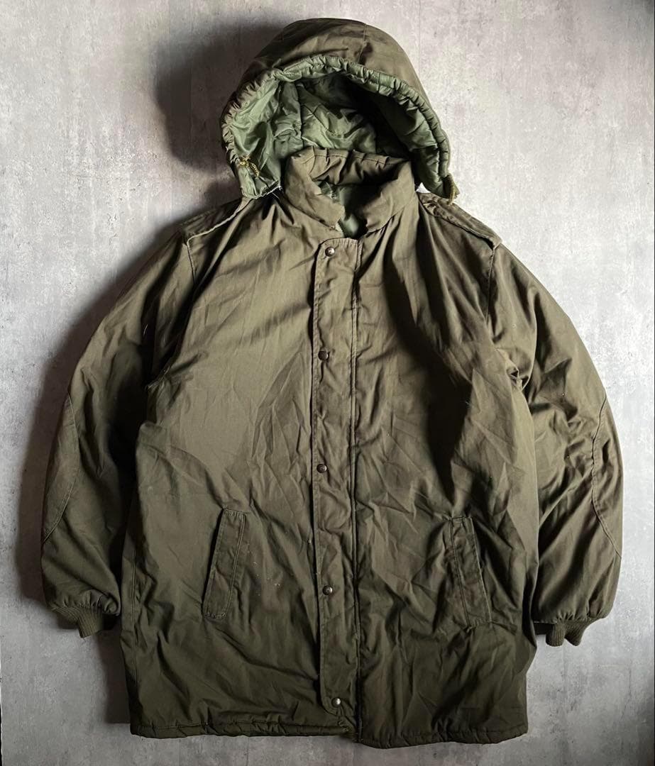 【80s vintage】フィールドパーカー　モッズコート　キルティング　古着