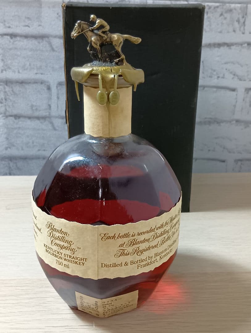 【古酒】Blanton's バーボンウイスキー 750ml 46% ブラントン