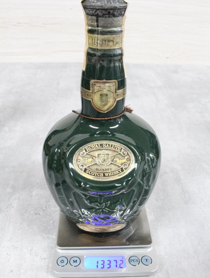 ▲未開栓/古酒 3本セット ロイヤルサルート21年 カミュ ブランデーウイスキー