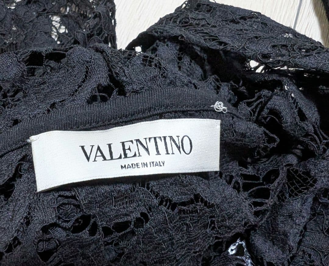 VALENTINO　ヴァレンティノ　レース　パーカー　サイズM　美品