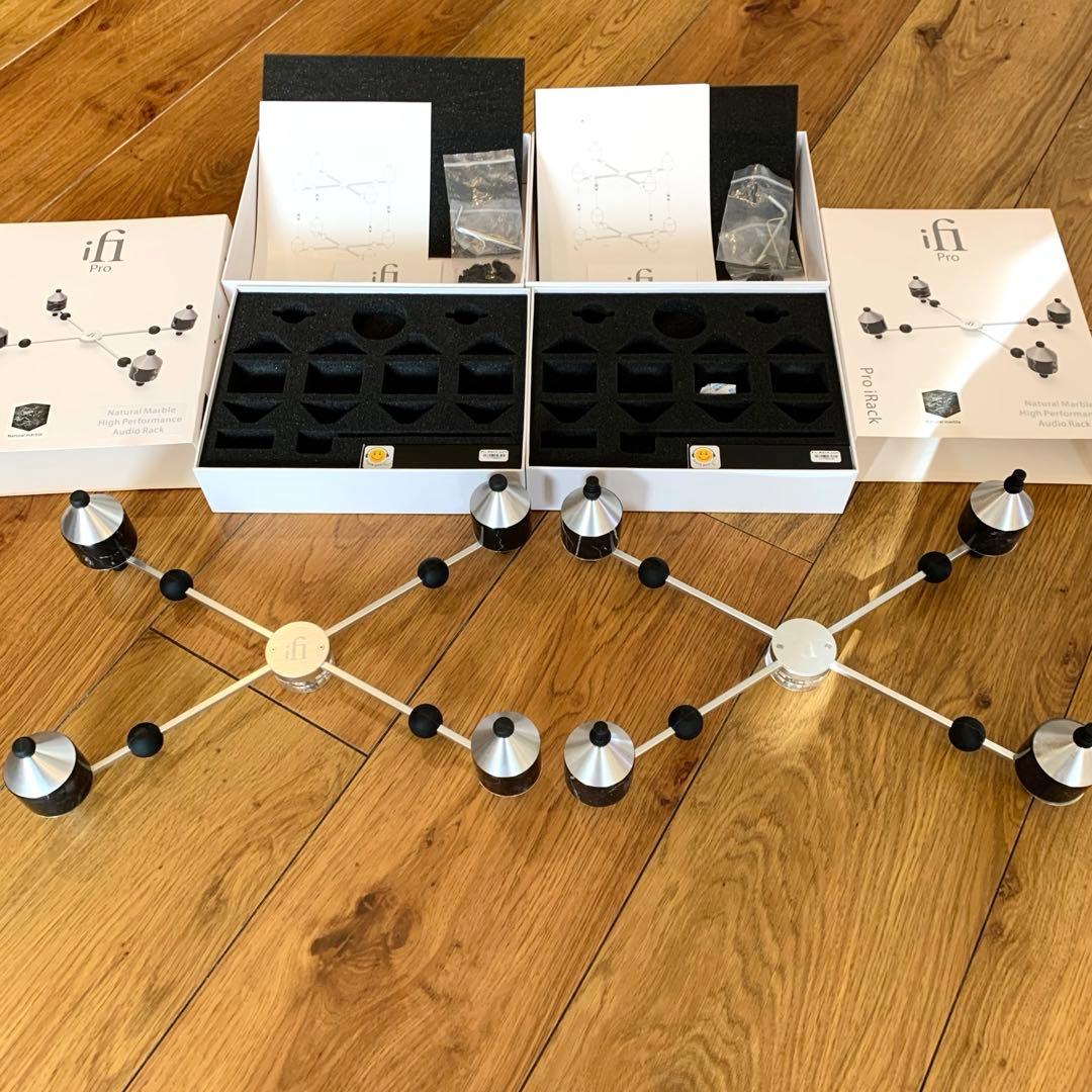 値下 美品 iFi Pro iRACK 2台セット 付属品完備 オーディオラック