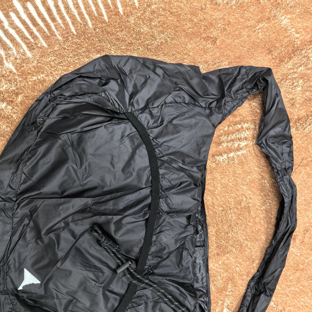 ROA Packable Knot Bag ブラック 軽量ショルダーバッグ