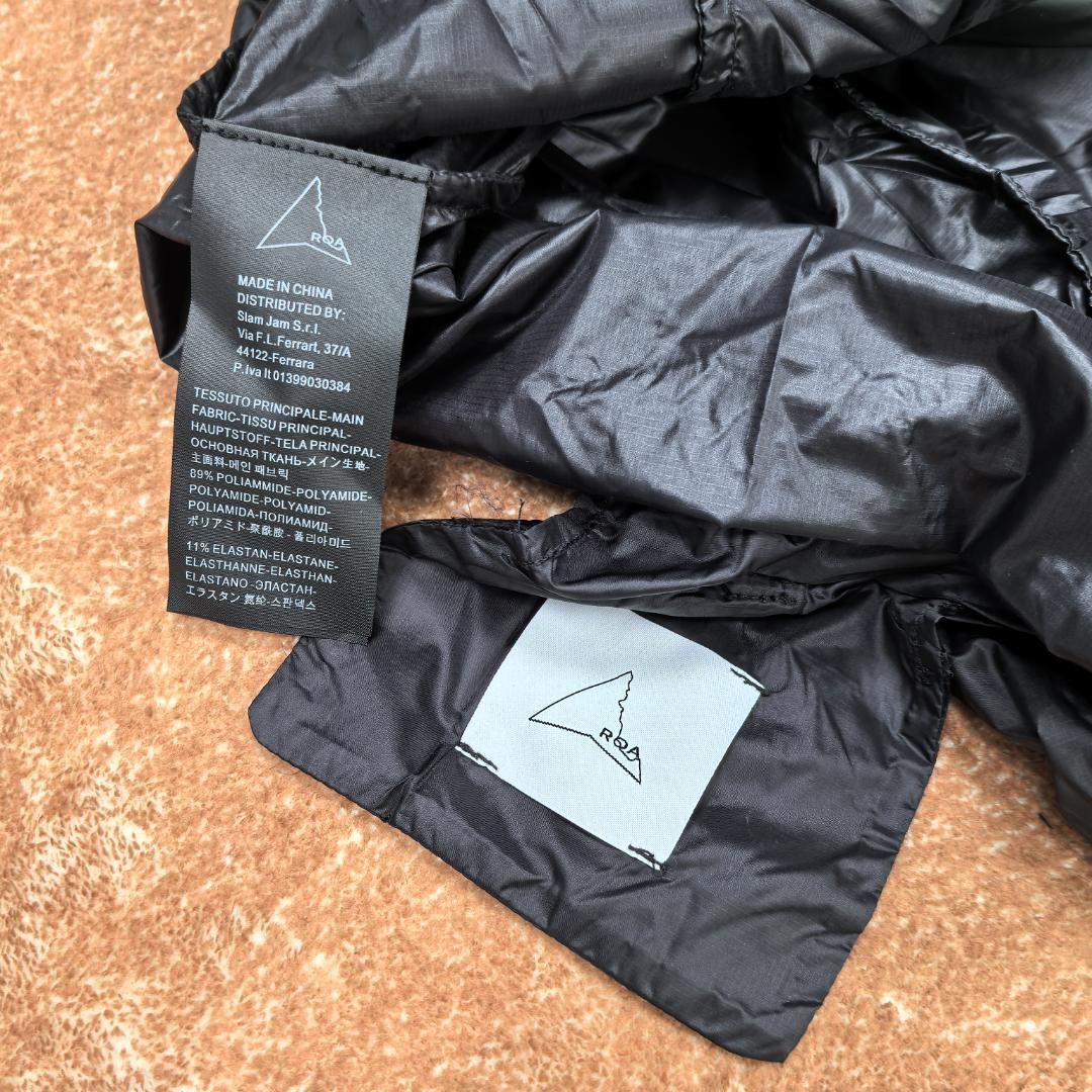 ROA Packable Knot Bag ブラック 軽量ショルダーバッグ