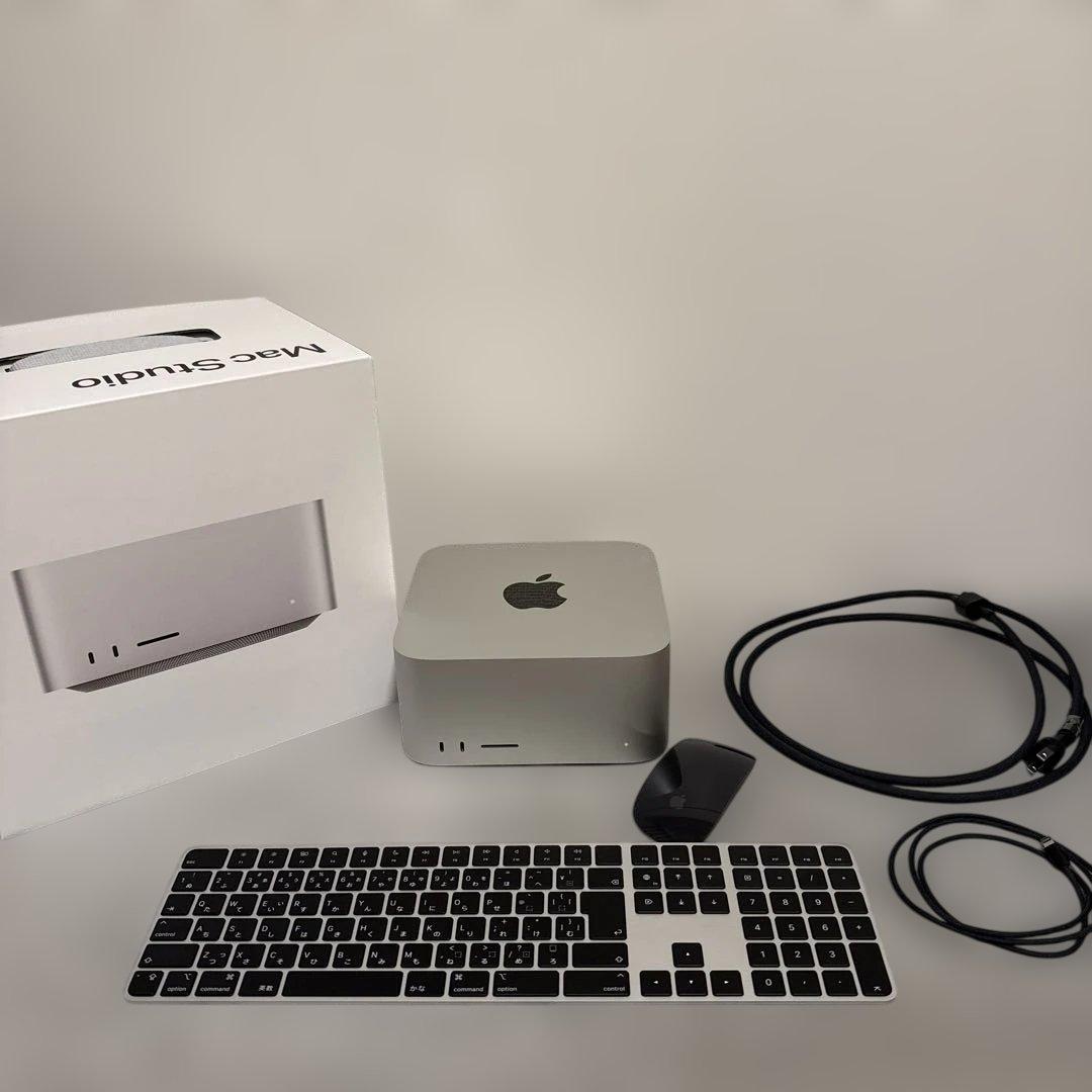 【超美品！特価】AppleMacStudioM1 Max 純正キーボードマウス付
