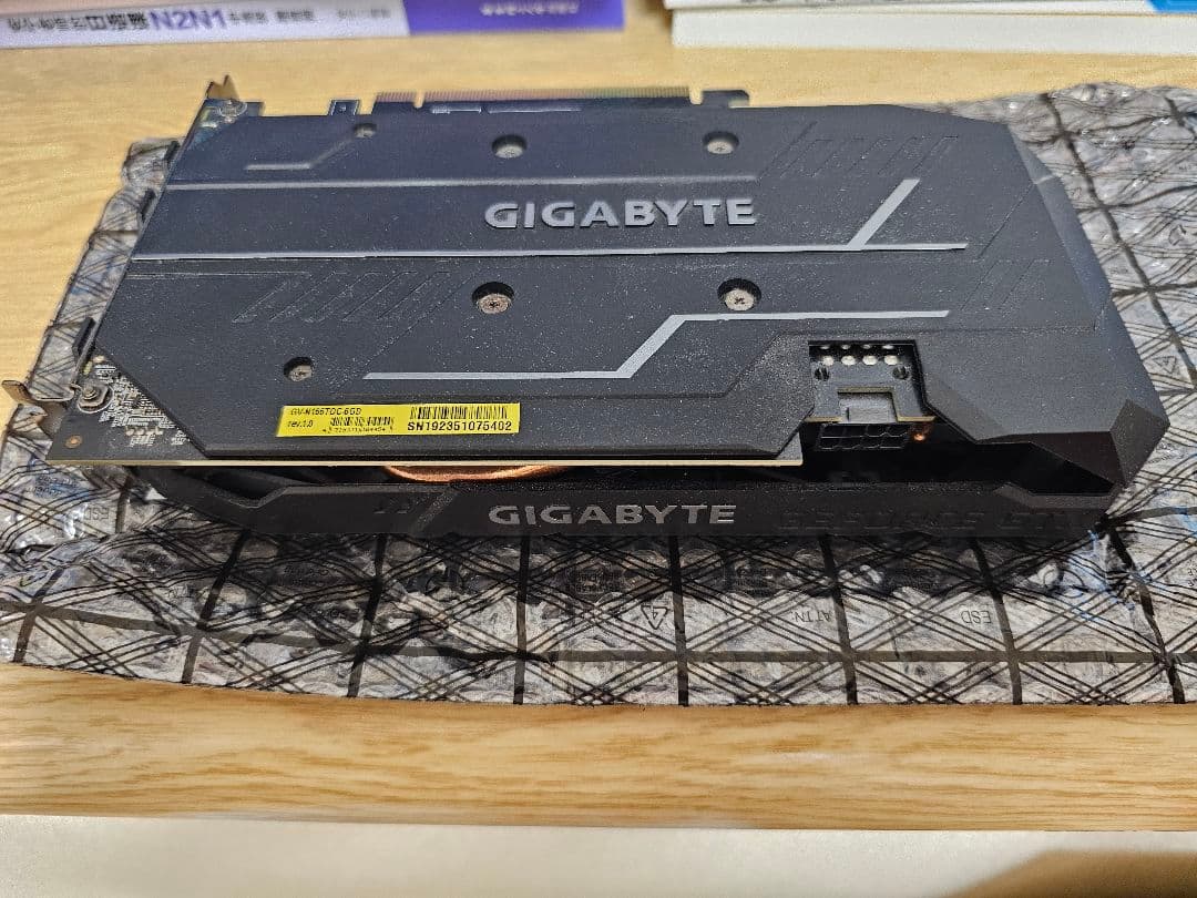 GIGABYTE 1660Ti 6GB デュアルファン グラフィックボード