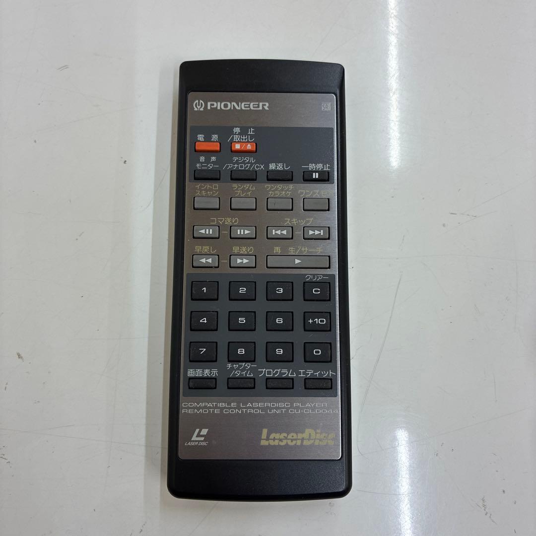 【稀有な逸品】CLD-F1 レーザーディスクプレーヤー0407