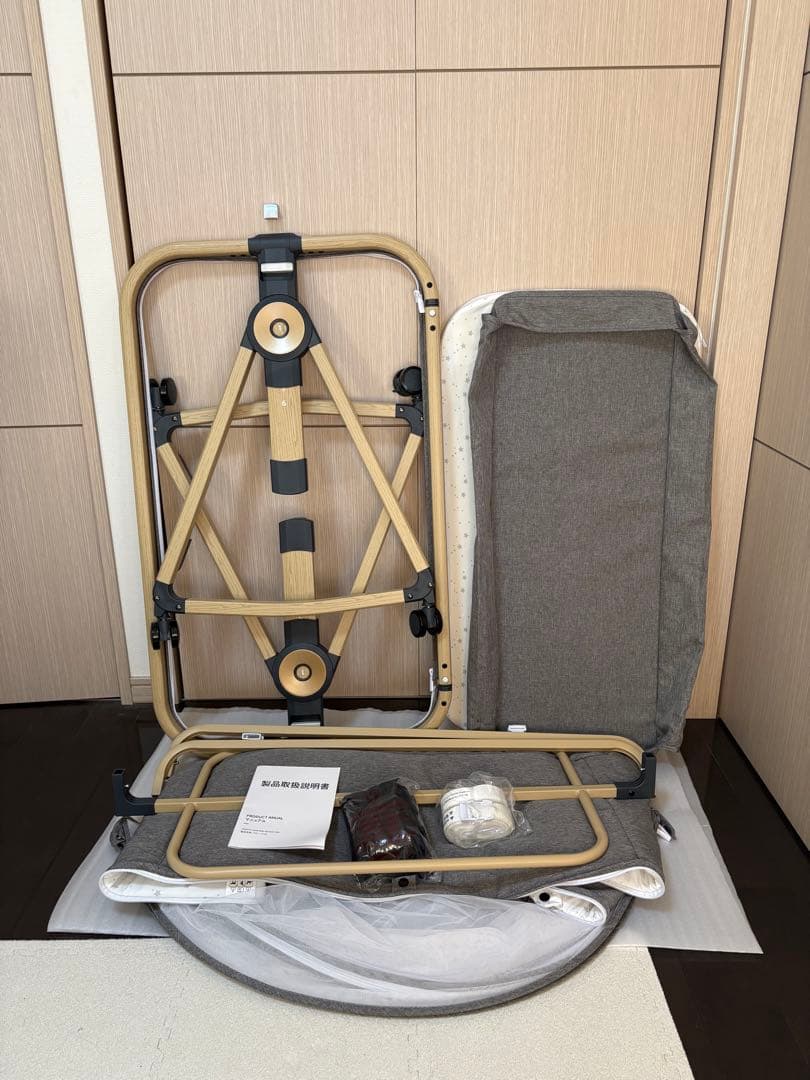 美品　HZDMJ Maydolly 折りたたみベビーベッド