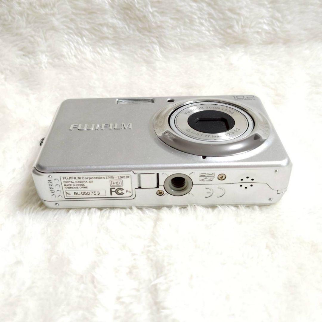 美品✨ FUJIFILM FinePix J27 シルバー 箱 付属品