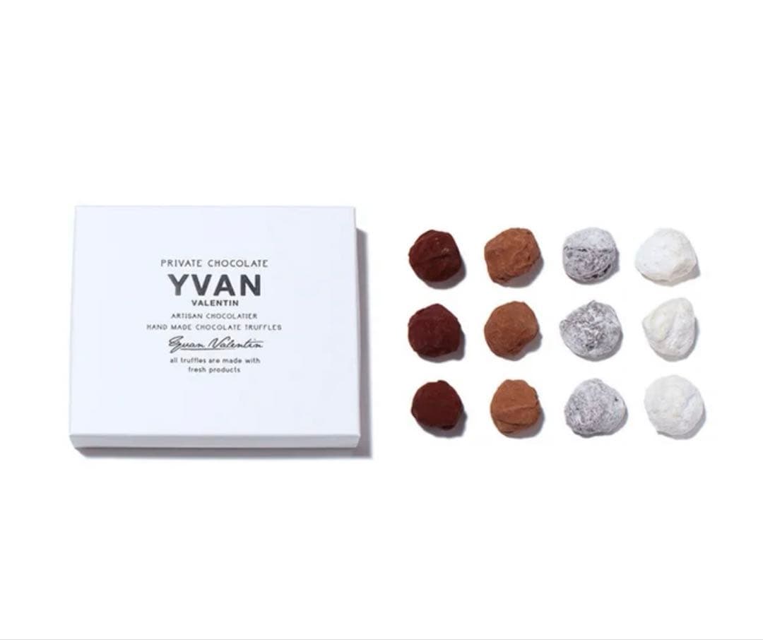 YVAN VALENTIN トリュフ12個入り&4個入り 2026限定フレーバー