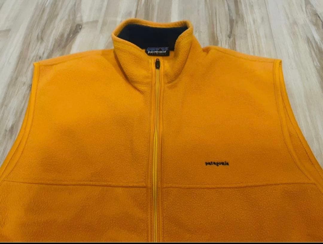 パタゴニア/シンチラベスト/サイズL/マンゴーオレンジ/USA/25182/名作