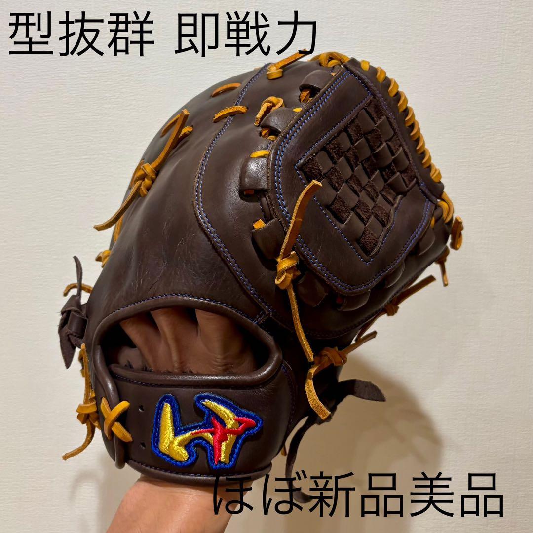 ファーストミット ワールドペガサス 軟式 美品 型抜群 即戦力 軟式グローブ