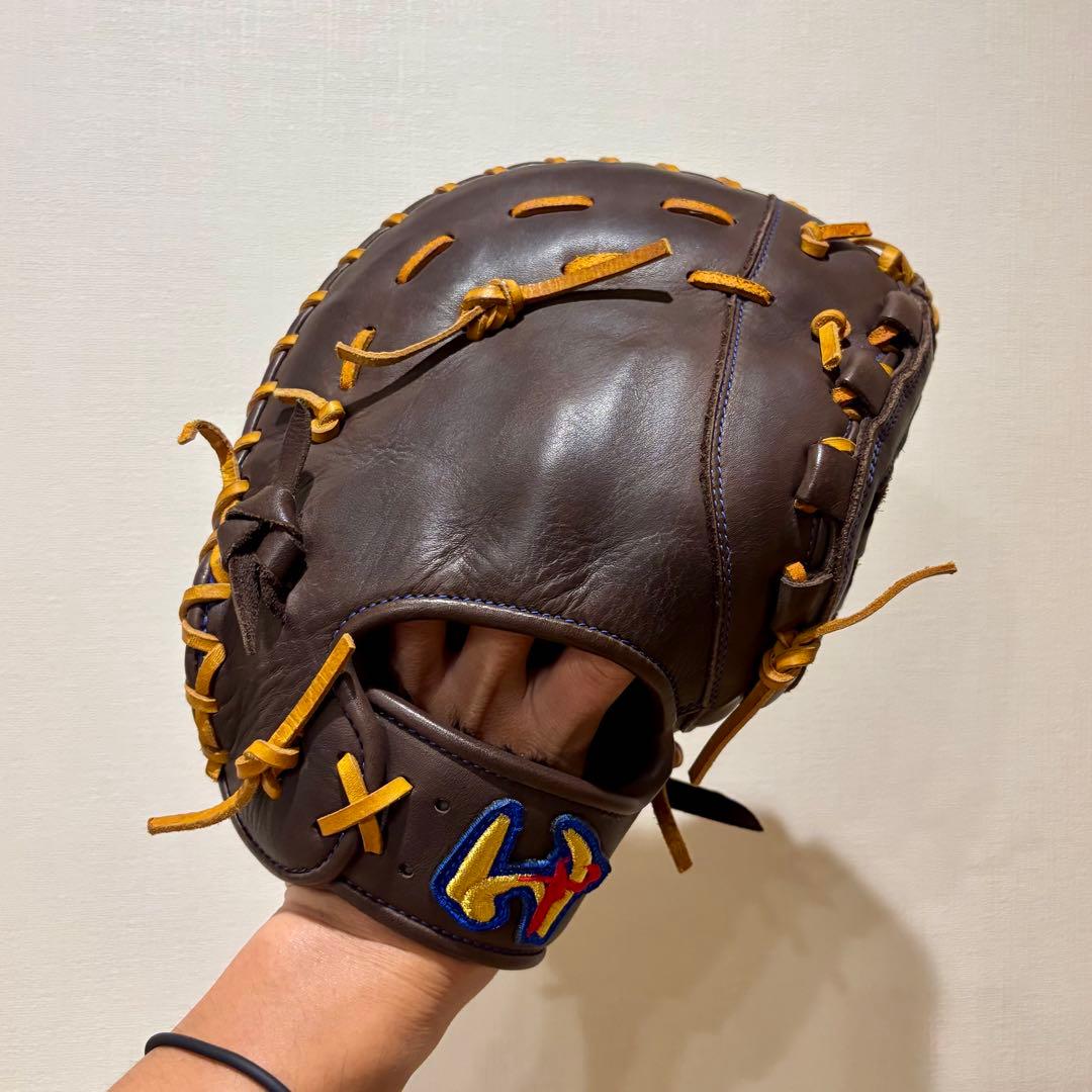 ファーストミット ワールドペガサス 軟式 美品 型抜群 即戦力 軟式グローブ