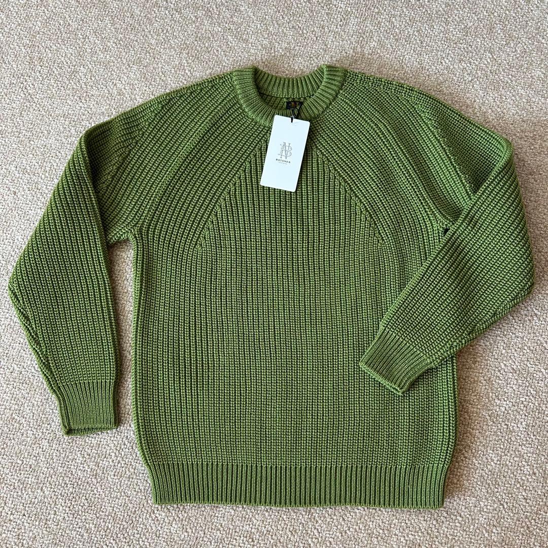 BATONER バトナー　セーター　丸首シグネチャー　1号