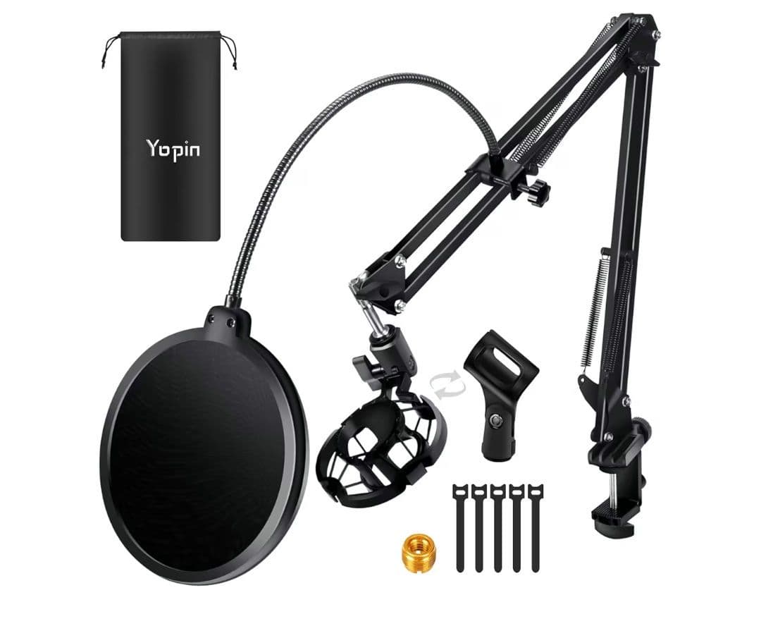 配信者セット オーディオミキサー マイク マイクスタンド