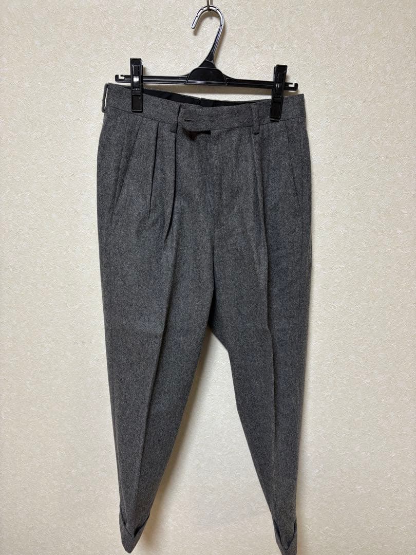 ブリティッシュメイド　オフィサーパンツ　フランネル