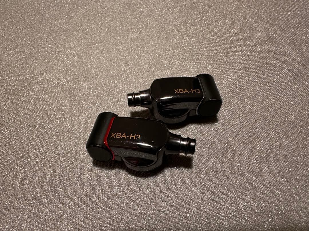 Sony イヤホンXBA-H3 + MUC-M12SM1 ケーブル