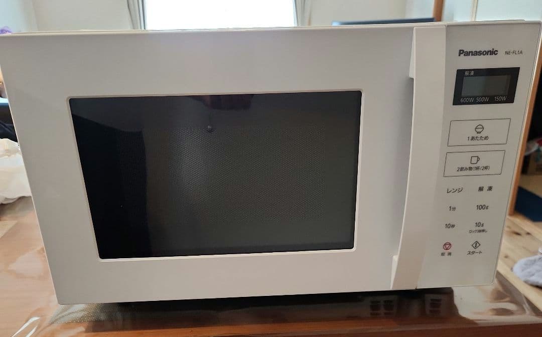 美品　Panasonic　電子レンジ　NE-FL1A-W　2024年製