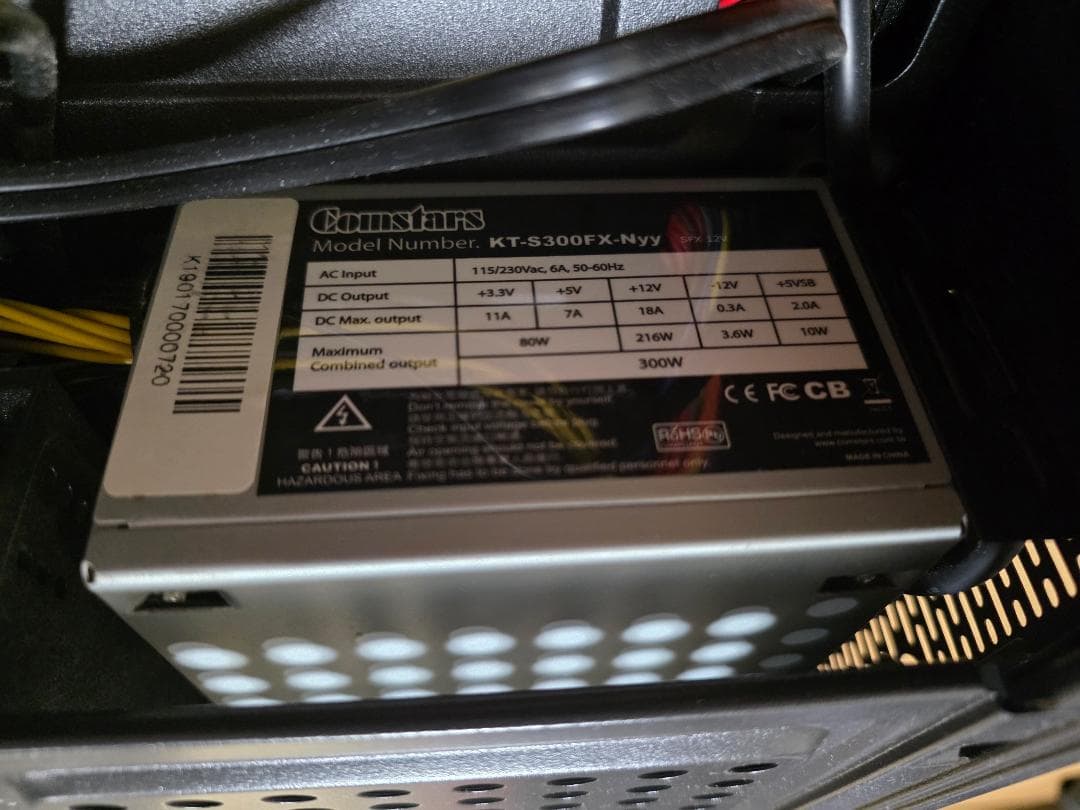 自作PC　Corei5 9600 DDR4 2666 32GB (16x2)