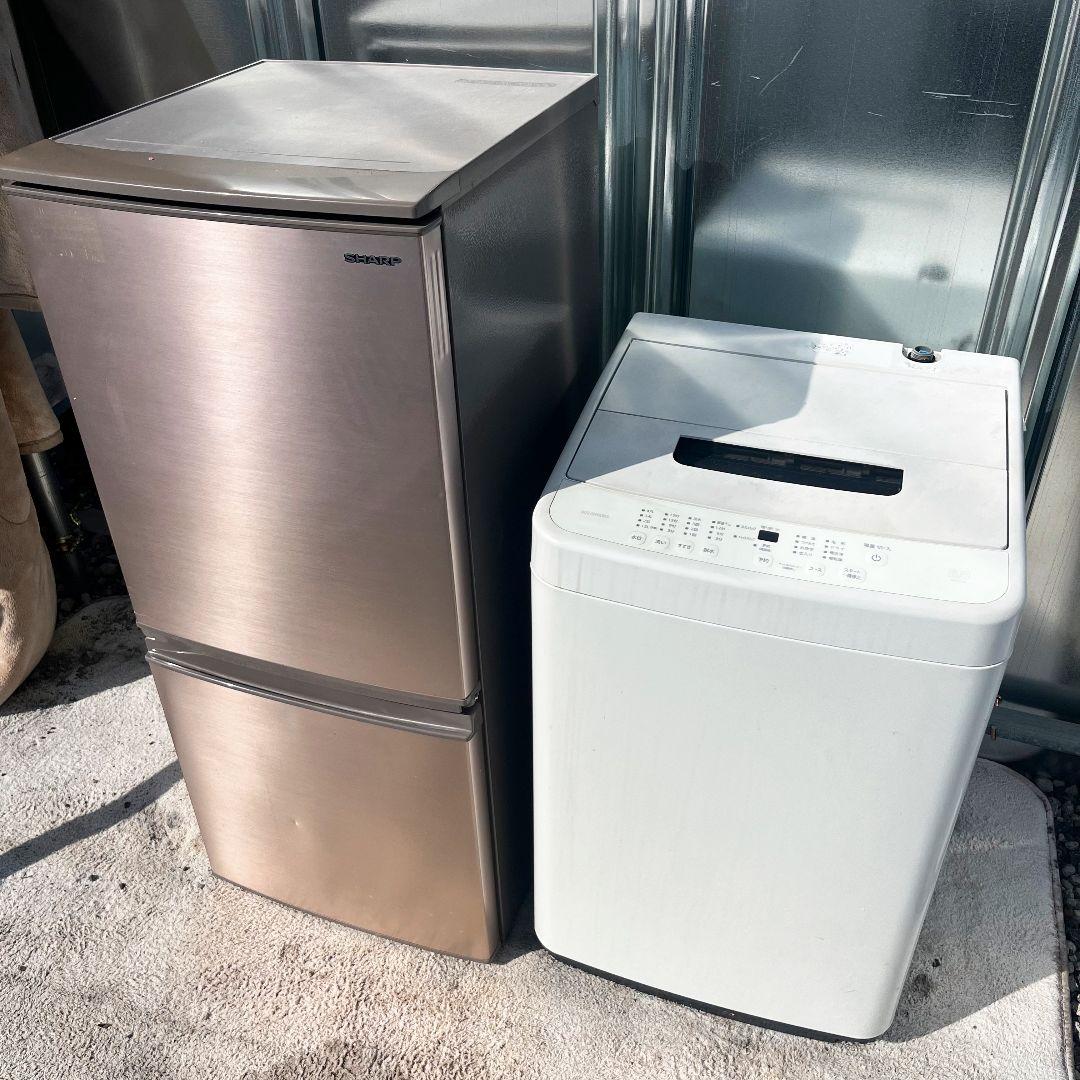 247設置まで対応 新生活　SHARP冷蔵庫　　2022年製洗濯機　人気セット