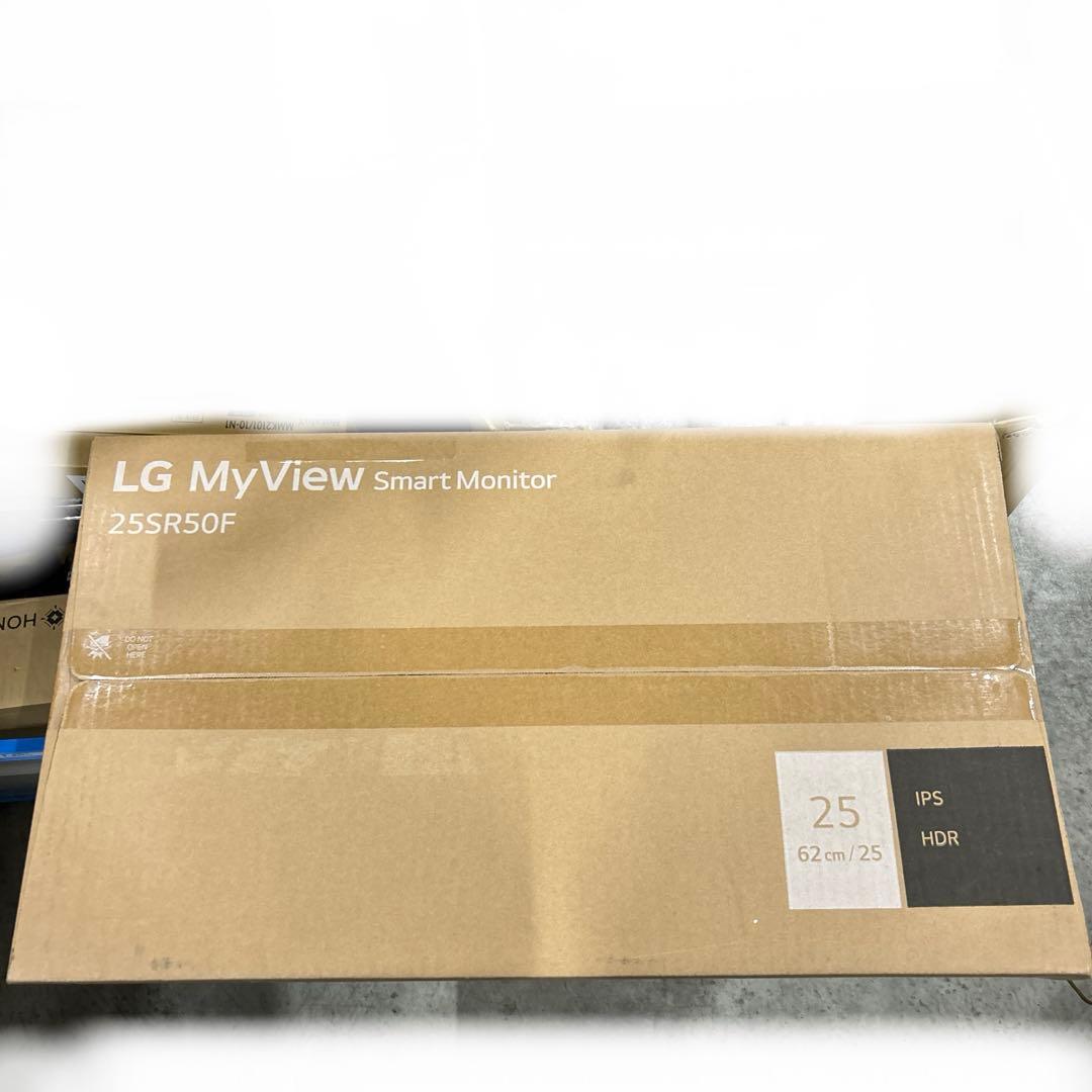 LGスマートモニター　25SR50F-W