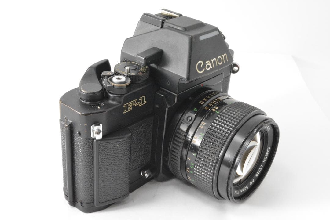 キャノン　Canon NEW F-1 AE+NEW FD 50mm F1.4