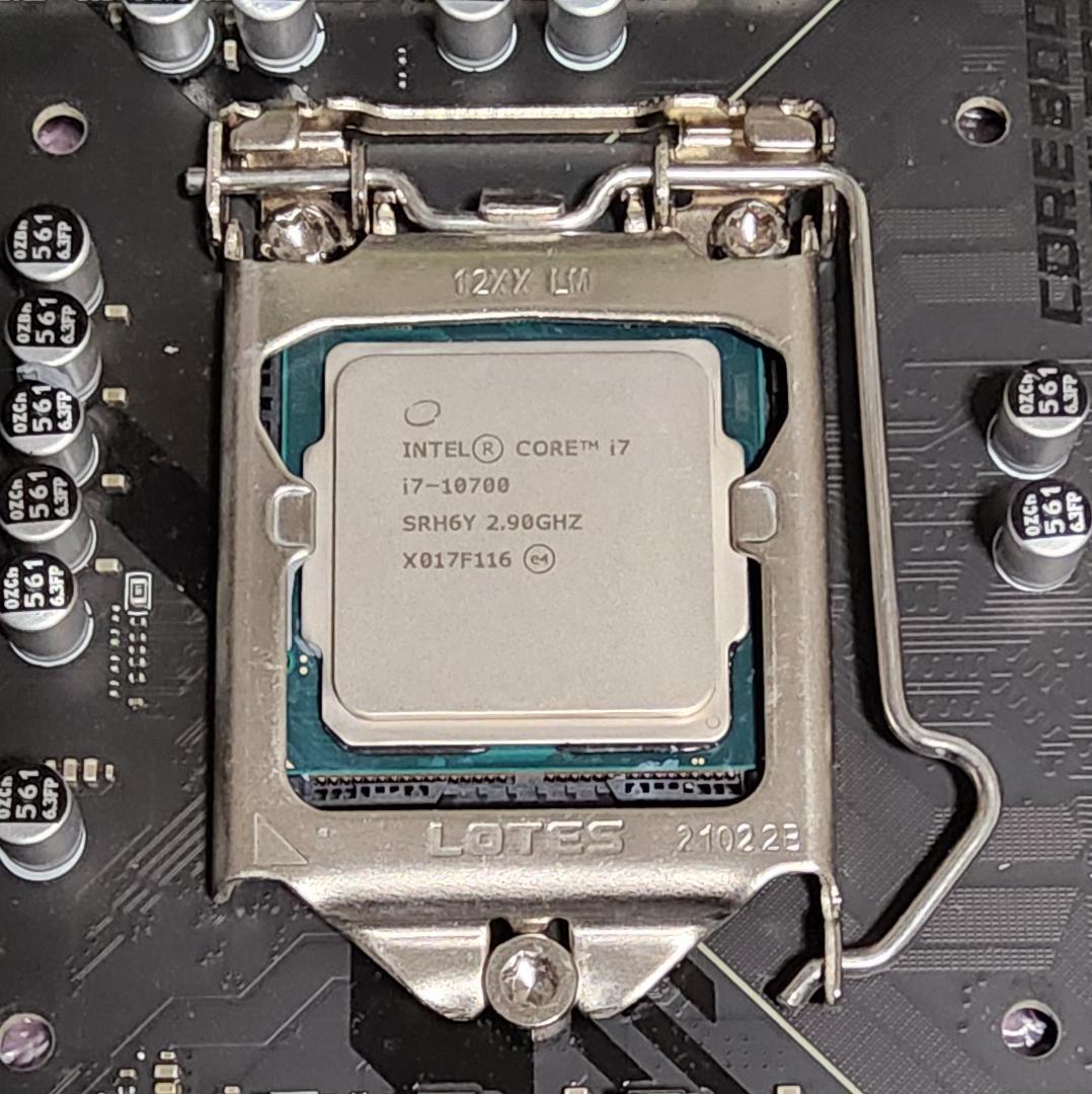 MSI Z590 TOMAHAWK WIFI+Core i7 10700 セット